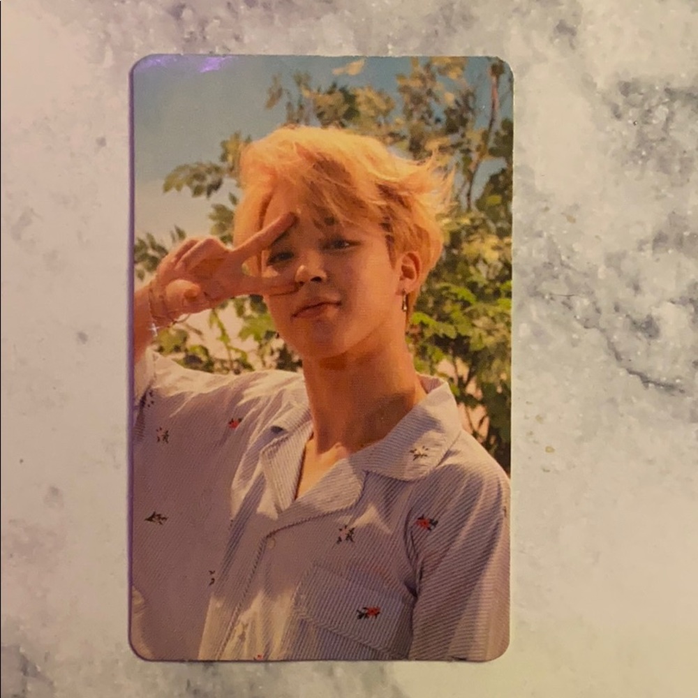 BTS Love Yourself Her Jimin Photocard